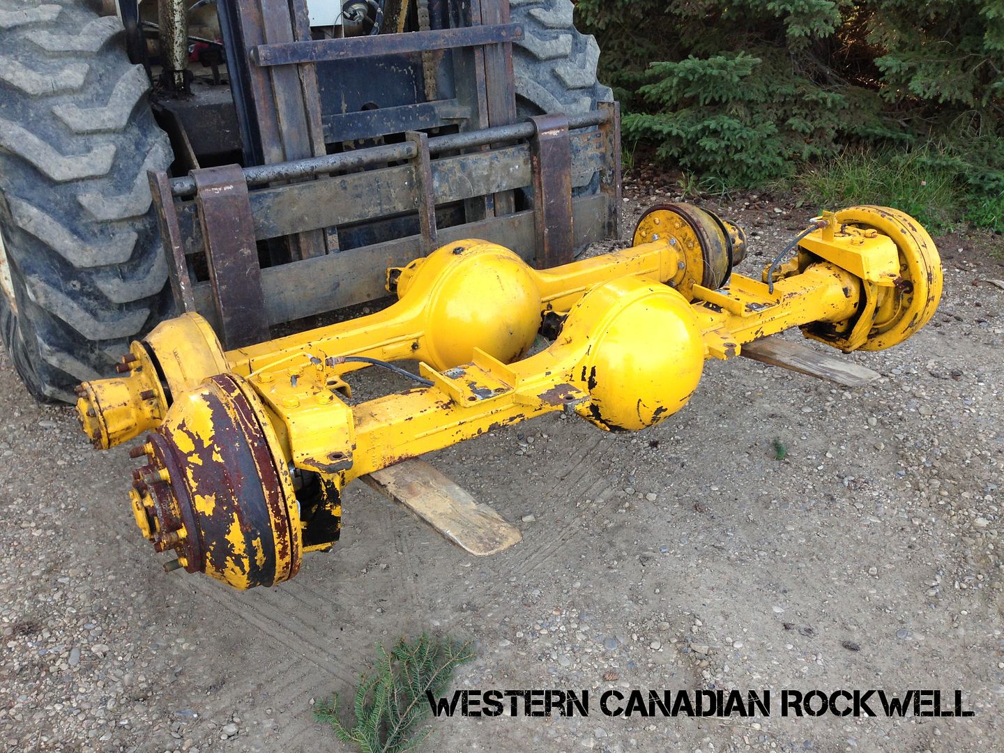 Rockwell F106 axles, Oklahoma Pirate 4x4